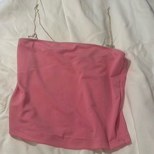 Pink crop top from Rue 21 and size xs.